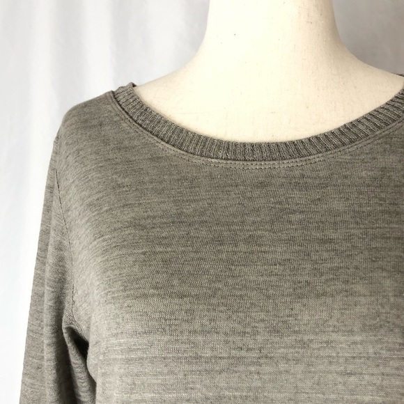 Poetry 100% linen dress with asymmetric overlay 4 - Picture 3 of 12